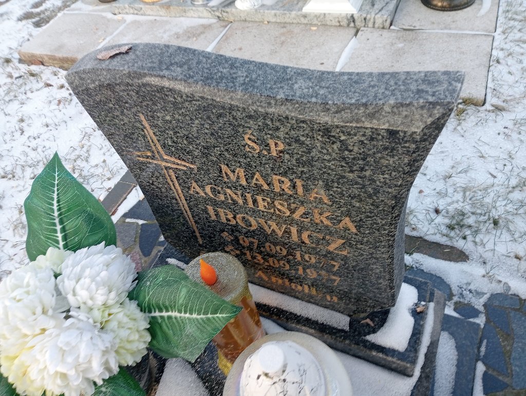 Grób Maria Ibowicz