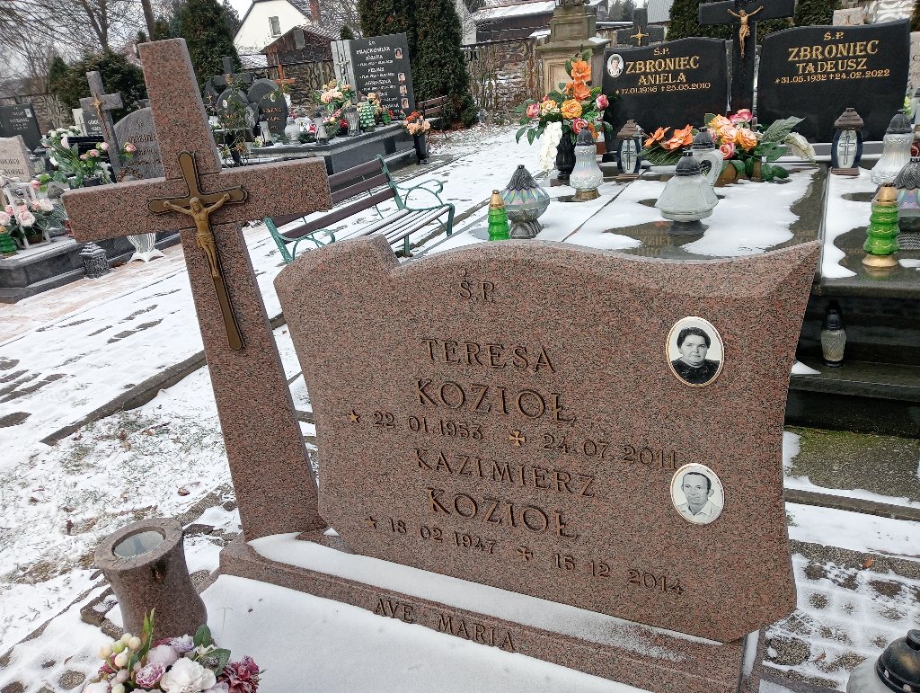 Teresa Kozioł 1953 Miłoszyce - Grobonet - Wyszukiwarka osób pochowanych
