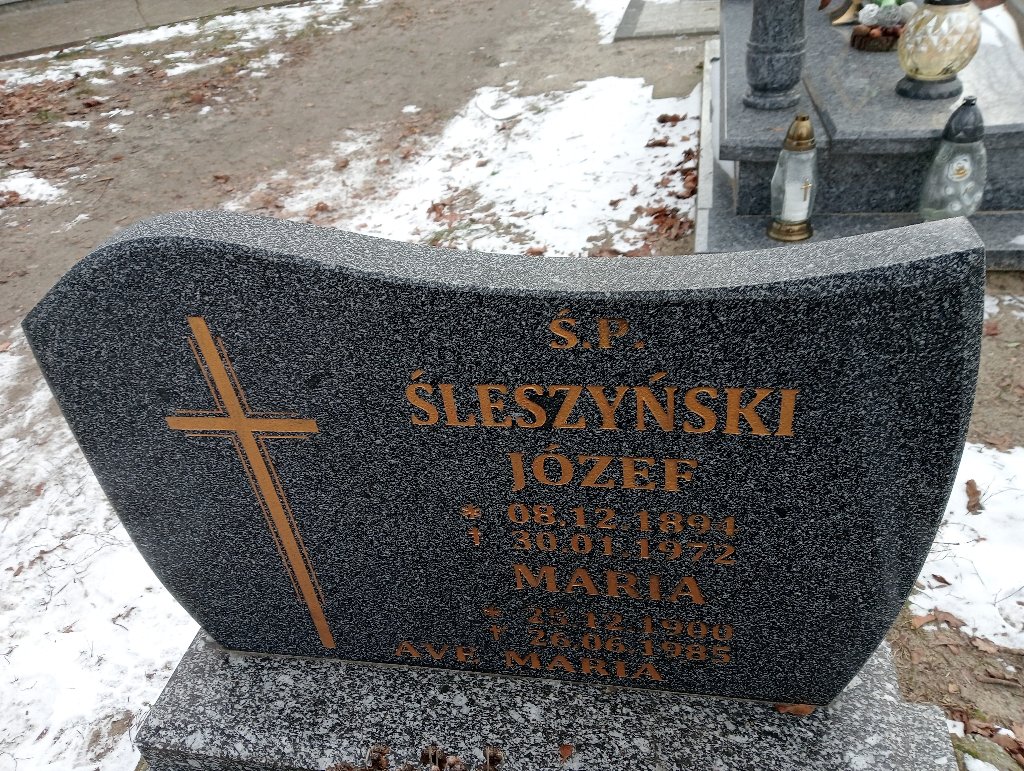 Maria Śleszyńska 1900 Miłoszyce - Grobonet - Wyszukiwarka osób pochowanych