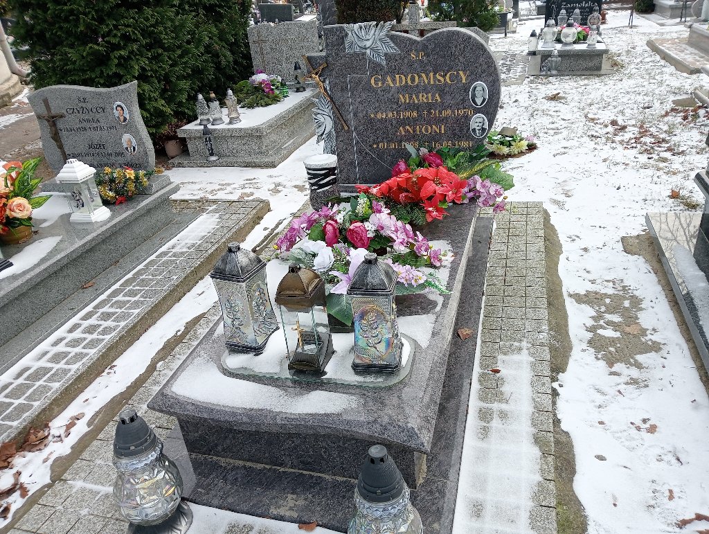 Grób Maria Gadomska