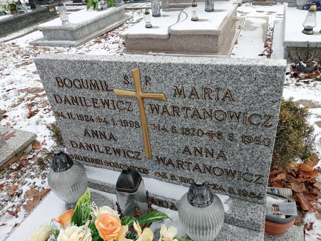 Bogumił Danilewicz 1924 Miłoszyce - Grobonet - Wyszukiwarka osób pochowanych