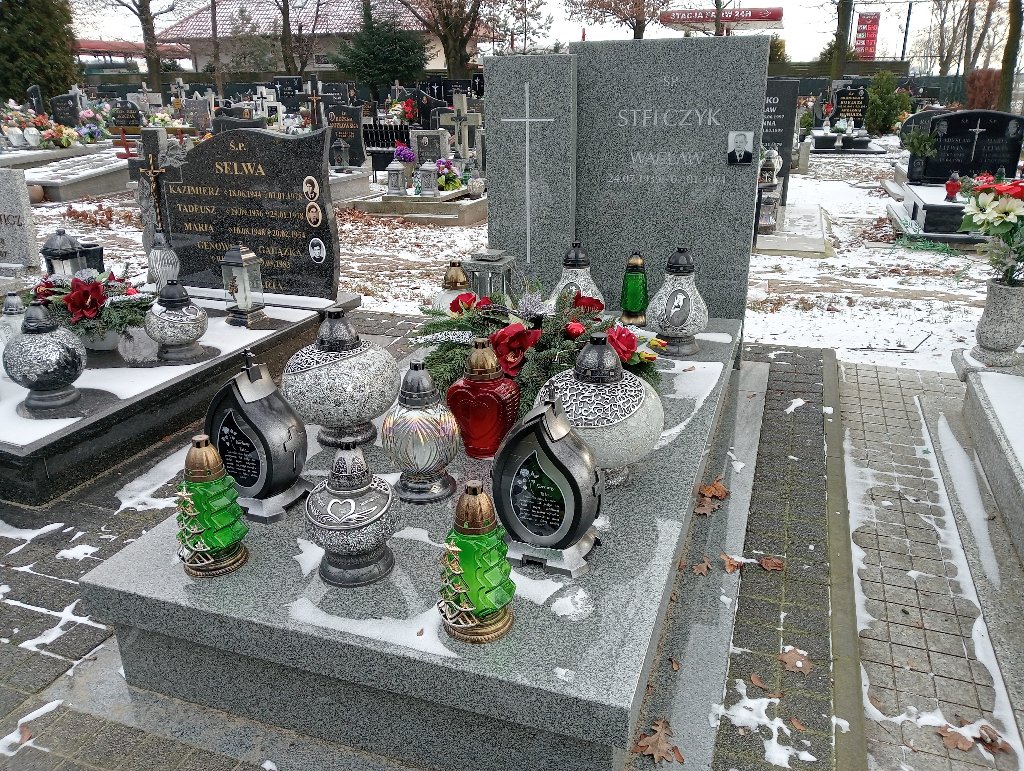 Grób Stanisława Stelczyk 