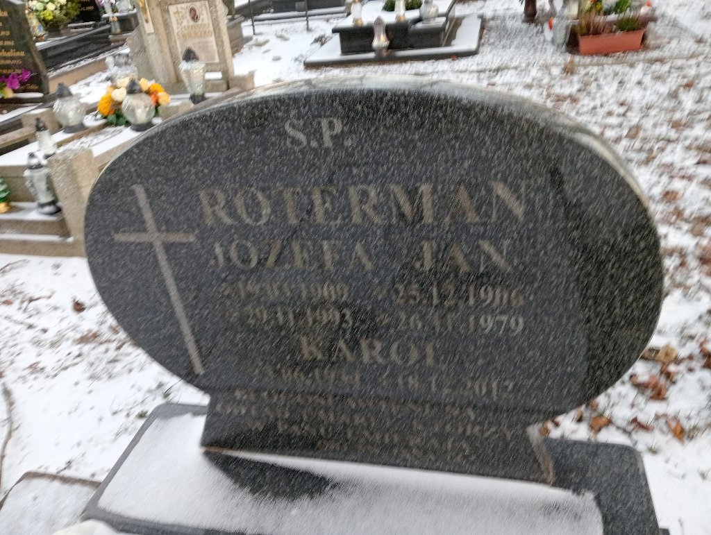 Jan Roterman 1906 Miłoszyce - Grobonet - Wyszukiwarka osób pochowanych