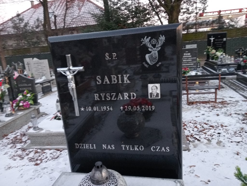 Ryszard Sabik 1954 Miłoszyce - Grobonet - Wyszukiwarka osób pochowanych