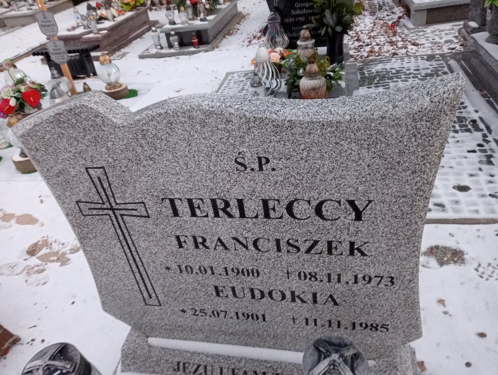 Franciszek Terlecki 1900 Miłoszyce - Grobonet - Wyszukiwarka osób pochowanych