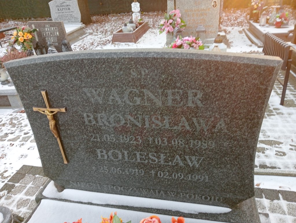 Bronisława Wagner 1923 Miłoszyce - Grobonet - Wyszukiwarka osób pochowanych