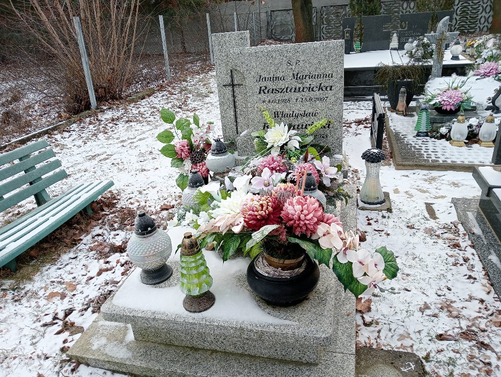 Grób Janina Rasztawicka